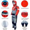 Mens Hooded Dry Suit Seals For Paddling Kite Surfing Water Skiing Wingsurfing Jetsurfing Motosurfing Jetboard Red S view 2