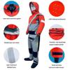 Men Winter Drysuit Detachable Hood Waterproof Breathable Paddling Kayak Dry Suit Against Cold Water Warm Rescue Red XXL view 2