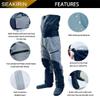 Kayak Dry Suits Cold Water Cag Trouser Pants Breathable Surface Watersports Drysuit Set Paddling Kayking Sailing Dry Top Khaki XXS view 3