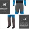 Men Fully Dry Suit Blue Waterproof Dry Suit Extreme Surface Kayak Dive And Scuba Diving nrs blue XXL view 3