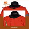 Waterproof Breathable Dry Top 2-Piece Set Kayak Canoe Jacket Whitewater Trouser Sailing Suit Yellow Suit XXL view 2