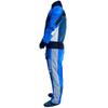 Hcclijo Mens Rear-Entery Drysuits Kayaking Dry Suit Waterproof Breathable Whitewater Paddling Swimming Keep Warm Blue 4XL view 3