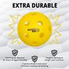 Boomer TS Indoor Pickleballs  Softer Feel for Smooth Indoor Courts  26 Precision Drilled Holes  Durable & Long-Lasting  100s of Smiles in Every Ball! (100 Box) view 3