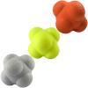 AIRLAXER Reaction Ball,Reflex Ball for Hand Eye Coordination Training,2.83 inch,Pack of 3-Orange,Yellow,Grey. view 1