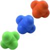 AIRLAXER Reaction Ball,Reflex Ball for Hand Eye Coordination Training,2.83 inch,Pack of 3-Orange,Blue,Green view 1