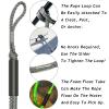 ONOSHIP 2PCS Fender Lines 2FT Premium Bungee Boat Lines with 316 Stainless Clip for Boat Bumper/Boat Fender Boat Accessories for Mooring for Jet Ski, SeaDoo, Yamaha WaveRunner Dinghy (Grey, 2 Feet) view 3