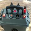 RED PowerBox 12v Ice Fishing Outdoors Kayak Fish Finder fits Lithium 7ah 10ah OEM view 1