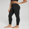ODODOS Buttery Soft Lounge Yoga Leggings for Women 7/8 Length 25" High Waist Yoga Pants, Black, Small view 2
