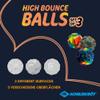 Schildkrt High Bounce Balls, 3 Pack, 6.3 cm Foam Balls, Huge Bounce, Versatile Exercise & Fun for Adults view 3