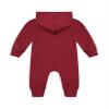 Yartina Infant Baby Girls Boys Fall Winter Snowsuit Hooded Bodysuit Long Sleeve Pocketed Romper Outerwear Red 6-9 Months view 2