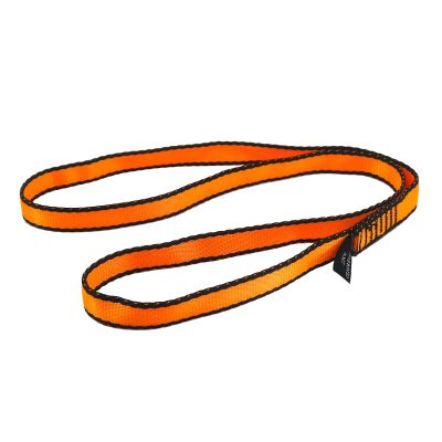 NewDoar 16mm Climbing Sling UIAA CE Certified,23KN EN566 Certified,Climbing Utility Cord Rock Climbing,Creating Anchors System,Rappelling Gear,Perfect for Tree Work(Orange,48" 1pcs)