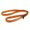 NewDoar 16mm Climbing Sling UIAA CE Certified,23KN EN566 Certified,Climbing Utility Cord Rock Climbing,Creating Anchors System,Rappelling Gear,Perfect for Tree Work(Orange,48" 1pcs) view 1