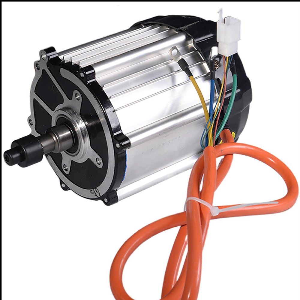 YHOZHUT 1200W 1500W DC Brushless Differential Motor 48V 60V 72V High-Power Electric Motor 16 Gear 3200 RPM Electric Tricycle Motor for Electric Cars, Automobiles, Equipment Modification,1500w,48V