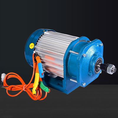 YHOZHUT 1500W / 1800W / 2000W / 2500W / 3000W / 3500W Electric Vehicle Brushless Motor 48V / 60V / 72V DC Deceleration Center Permanent Magnet DC Deceleration Brushless Motor,3000w,72V