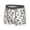 Bone And Paw Print Premium Elastic Men'S Boxer Briefs,Comfortable And Breathable Men'S Underwear view 2