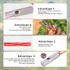 Safety Whistle Emergency Survival Whistle Durable Titanium Whistle EDC Safety Whistles Train Whistle for Dog Training, Hiking,Boating, Camping Sports view 3