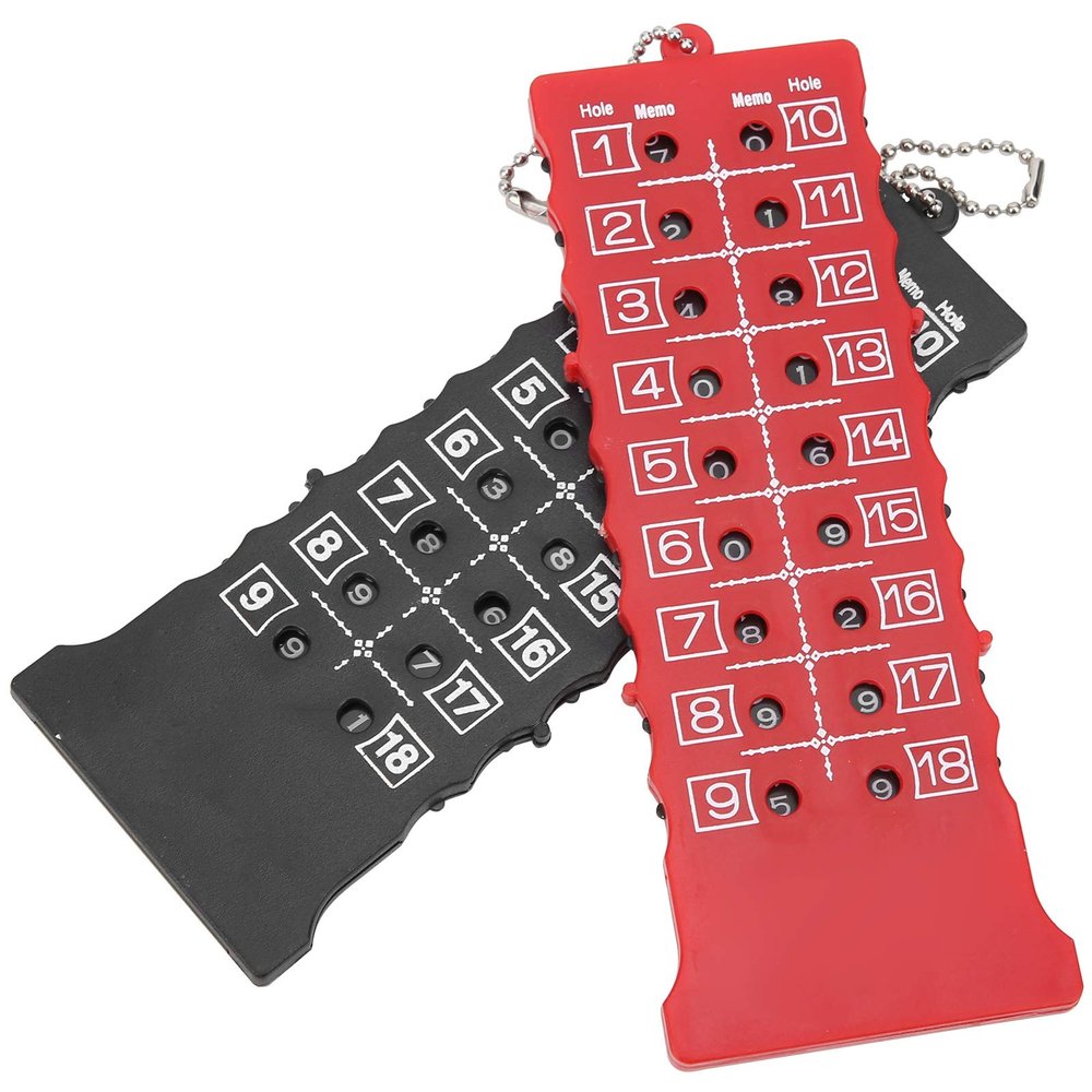 Odorkle 2 Pcs 18 HoleScore Counter, Pocket Size, Easy to Use, ABS Material, Practice, Competition Accessory