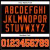 Custom Basketball Jersey for Men Women Kids, Black Orange and White Sports Shirt, Personalized Stitched Printed Team Name Number Logo view 4