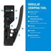 DEMCAY RJ45 RJ12 RJ11 Network Connectors Modular Plugs Ethernet Cables EZ Crimp Tool (Color : Set 2) view 3