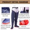 BcoMfy PVC Hip Waders With Adjustable Carabiner And Oxford Sole, Men's Fishing And Hunting Duck Waders (Color : Blue, Size : 8.5) view 4