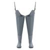 BcoMfy 80cm/31.5inMen's Hip Waders Pvc Non-slip Oxford Sole Fishing And Hunting Flat Hip Waders (Color : Gray-, Size : 9.5) view 1