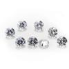 JINGANGZUO 1000pcs 0.7mm Round White Cubic Zirconia Synthetic Gemstone AAAAA Loose CZ Stone for Ring Earring Bracelet Necklace Pendants Jewelry Making view 1