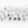 JINGANGZUO 1000pcs 0.7mm Round White Cubic Zirconia Synthetic Gemstone AAAAA Loose CZ Stone for Ring Earring Bracelet Necklace Pendants Jewelry Making view 3