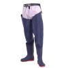 BcoMfy Knee-over-hip Waders Of Both Sexes. Non-slip Oxford Soles And Adjustable Snaps. Fishing Hunting Hip Waders (Color : Blue, Size : 6.5) view 1