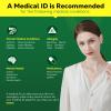 Medical Alert Necklace for Women with QR Code Medical ID Necklace view 4
