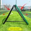 zktoermn Portable Soccer Rebounder Rebound Net, Football Training Gifts, Aids & Device Multi Angle Adjustment for Kids Teens & All Ages view 3