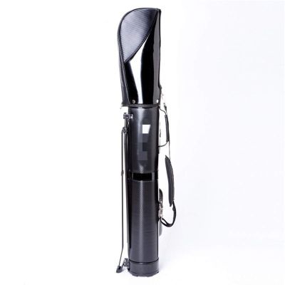 Golf Stand Bag Golf Men's and Women's Light Carrying Half Set of Club Bag Bucket Bag Putt Carry Bag (Black One Size)