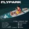 Flypark Standard&Family Bundles11'x34 & 11'x35 Inflatable Stand Up Paddle Boards, All Accessories+2, 116L Backpack, Shoulder Strap, 2-Action Pump view 3