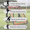 zktoermn Soccer Springback Net Rebounder, Volleyball/Water Polo/Tchoukball Return System Multi Angle Adjustment for Kids Teens & All Ages view 3