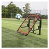 zktoermn Soccer Springback Net Rebounder, Basketball Returns & Guard Nets Quick Folding 180 Degree Multi Angle Adjustment for Kids Teens & All Ages, Soccer Training Device view 1