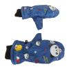 Keenso Kids Ski Gloves Winter Gloves for Boys Girls, Windproof & Finger Linked Design, Cute Prints, Multifunctional Use (Blue) view 3