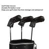 11 pcs Golfs Cephalic Covers, PU Leather Golfs Headcovers, Golfs Club Headcovers with Embroidered Numbers fits Most Clubs view 3