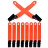 BESPORTBLE 12pcs Glow Trail Marking Clips Reflector Clips for Outdoor Hiking Archery and Night Running Tree Markers for Easy Visibility view 3