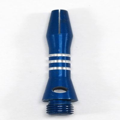 3 Sets (9 shafts) Blue Jailbird Aluminum Dart Shafts + O'rings, 1 1/2" Short - 3 Rings