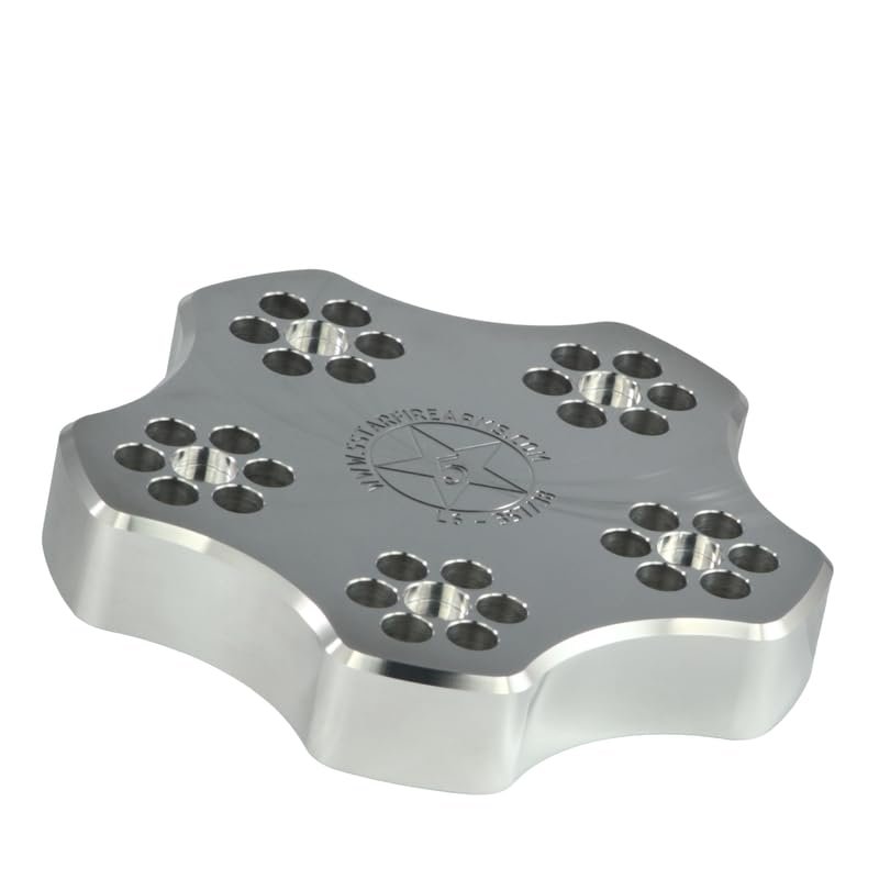 5 Star L6-357/38 6" Cylinder Range Block (6 Shot) fits Smith & Wesson 586, 686, 581, & 68,Ruger GP100, and Colt Python, Henry Big Boy Revolver