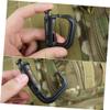 Milisten 7pcs Nylon Ribbon Buckle for Outdoor Equipment Key Chain and Backpack Hook Multi-Function Accessories for Hiking Climbing and Mountaineering view 2