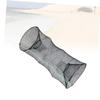 SUPVOX Foldable Mesh Trap Net for Fishing Portable Crayfish Lobster Shrimp Cage with Design Durable Material Easy Automatic Use for Freshwater Saltwater view 4