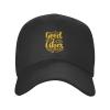 LIFANGMI Good Vibes Only Baseball Cap Adjustable for Men Women Hat Truck Driver Hats Black view 2