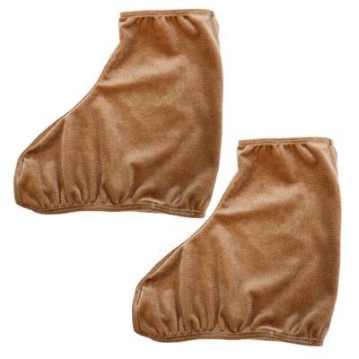 PRETYZOOM 1 Pair Ice Skate Boot Cover, Skating Shoe Protective Guards Foot Warmer with Elastic Band, Velvet Shoes Covers for Ice Skates Boots (M)