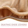 PRETYZOOM 1 Pair Ice Skate Boot Cover, Skating Shoe Protective Guards Foot Warmer with Elastic Band, Velvet Shoes Covers for Ice Skates Boots (M) view 4