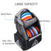 Apex Outdoors Disc Golf Bag, Large Disc Golf Backpack Holds Over 21 Discs, Durable & Lightweight with Multiple Storage Pockets view 2