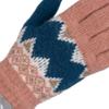 Trespass Kids Fleece Gloves With Fitted Cuff And Fleece Lining Norta view 4