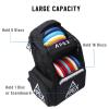 Apex Outdoors Disc Golf Bag, Large Disc Golf Backpack Holds Over 21 Discs, Durable & Lightweight with Multiple Storage Pockets view 2