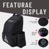 Apex Outdoors Disc Golf Bag, Large Disc Golf Backpack Holds Over 21 Discs, Durable & Lightweight with Multiple Storage Pockets view 3