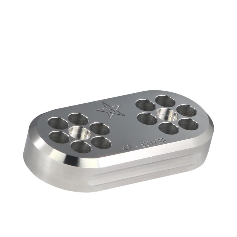 5 Star K6-357/38 Bedside Block fits Smith & Wesson K Frame, Dan Wesson, Taurus 606, 65, 80, 82, Rossi, Ruger Security Six, Colt MK3, MK5, King Cobra, Peacekeeper