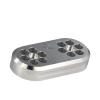 5 Star K6-357/38 Bedside Block fits Smith & Wesson K Frame, Dan Wesson, Taurus 606, 65, 80, 82, Rossi, Ruger Security Six, Colt MK3, MK5, King Cobra, Peacekeeper view 1